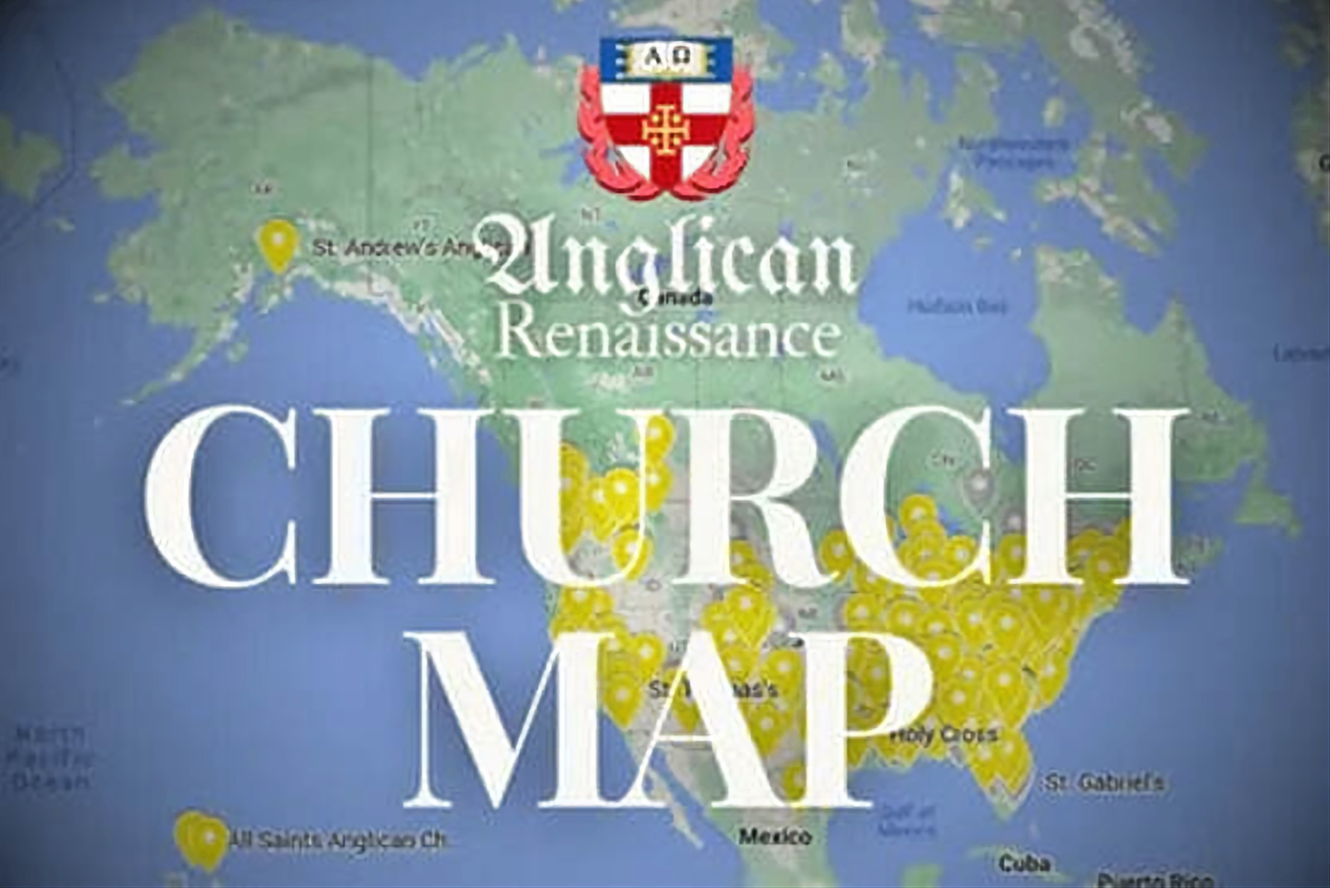Anglican Renaissance Church Map